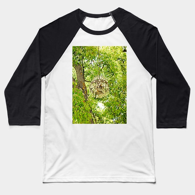 Chandelier Tree Study 1 Baseball T-Shirt by bobmeyers